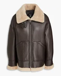 MUUBAA Shearling jacket - Brown Brown