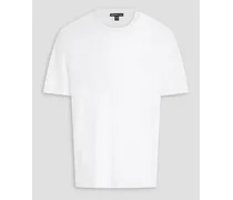 Linen-blend T-shirt - White