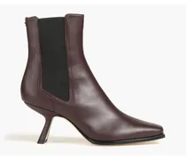 Lexi leather chelsea boots - Burgundy