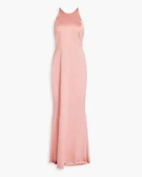 Alice + Olivia Alice Olivia - Samia silk-blend satin gown - Pink Pink