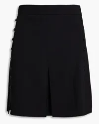 See by Chloé Pleated crepe mini skirt - Black Black