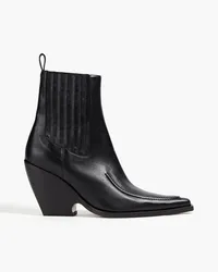 REJINA PYO Sidney leather ankle boots - Black Black