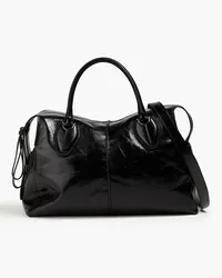 TOD'S D Styling leather shoulder bag - Black Black