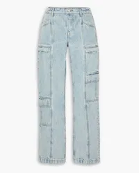 GRLFRND Naomi straight-leg cargo jeans - Blue Blue