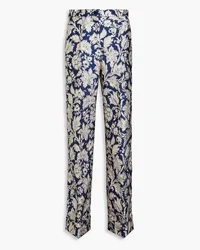 Dolce & Gabbana Metallic brocade wide-leg pants - Metallic Metallic