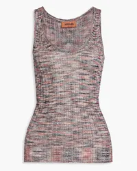 Missoni Space-dyed crochet-knit tank - Multicolor Multicolor