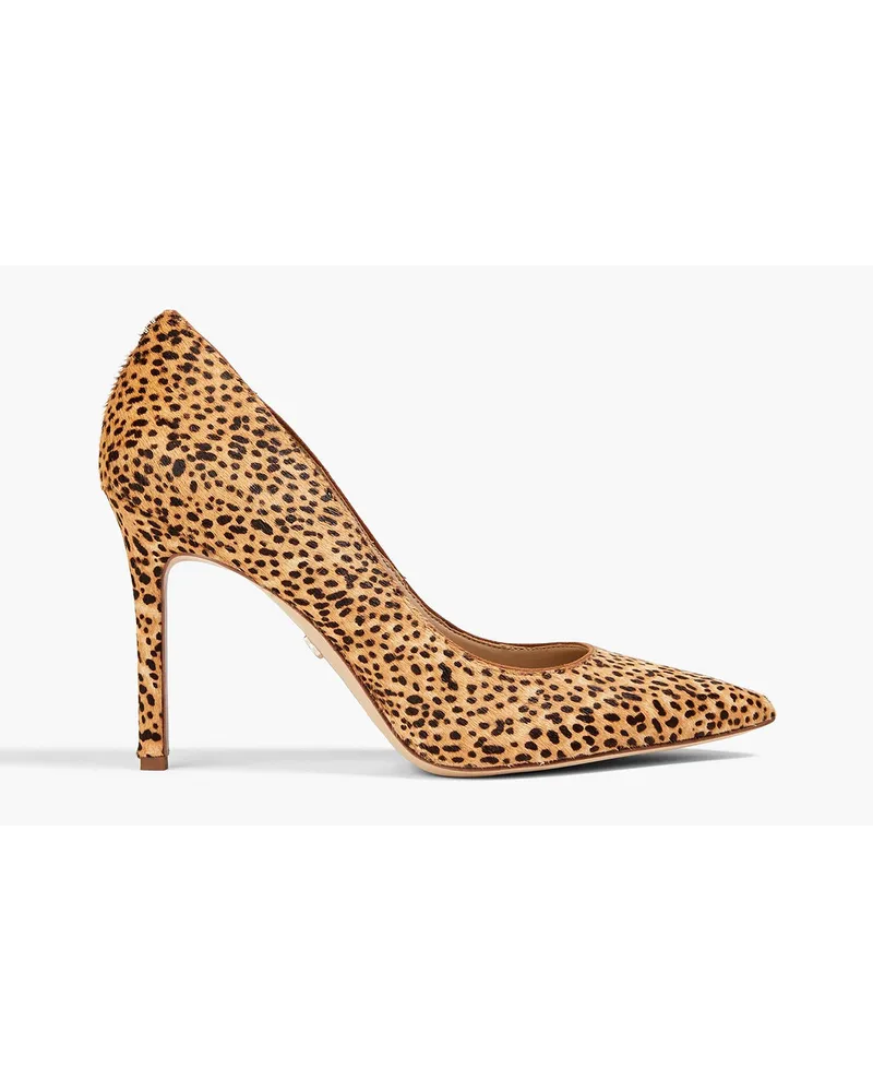 Sam Edelman Hazel leopard-print calf hair pumps - Animal print Animal