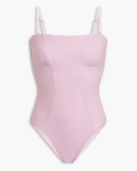 BONDI BORN Paige bandeau swimsuit - Pink Pink