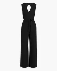 Joseph Thiers cutout crepe wide-leg jumpsuit - Black Black