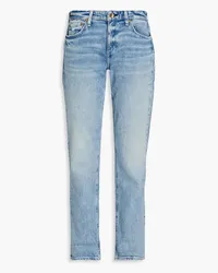 Rag & Bone Faded low-rise boyfriend jeans - Blue Blue