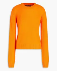 Enza Costa Cashmere sweater - Orange Orange