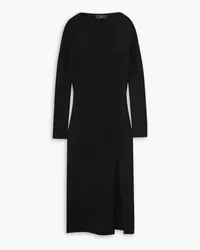 arch4 Elise cashmere midi dress - Black Black