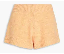 Susanna wool-blend shorts - Orange