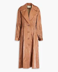 Ulla Johnson Ettienne coated twill raincoat - Brown Brown