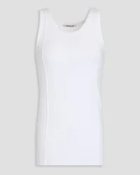 Peter Do Cotton-blend jersey tank - White White