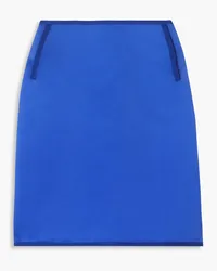 AZ FACTORY Switchwear duchesse-satin mini skirt - Blue Blue