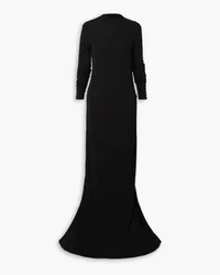 GAUCHERE Stretch-crepe maxi dress - Black Black