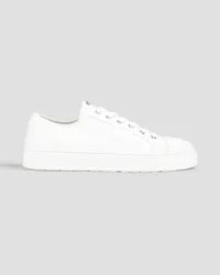 Stuart Weitzman Sammy twill sneakers - White White