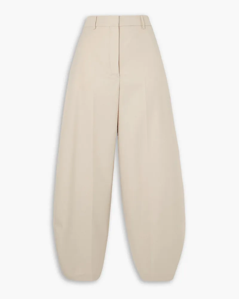 By Malene Birger Carlien stretch -twill tapered pants - Neutral Neutral