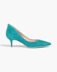 Gianvito Rossi Suede pumps - Blue Blue