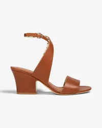 Ferragamo Sheena leather sandals - Brown Brown