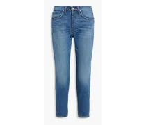 Rosa cropped boyfriend jeans - Blue