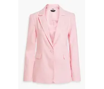 Alice Olivia - Macey linen-blend blazer - Pink