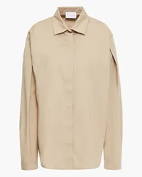 Piece of White Christie stretch-cotton poplin shirt - Neutral Neutral