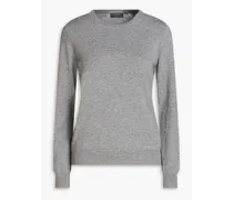 Mélange cashmere sweater - Gray
