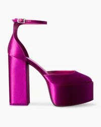 Paris Texas Dalilah satin platform pumps - Pink Pink