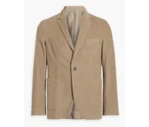 375 cotton-corduroy blazer - Neutral