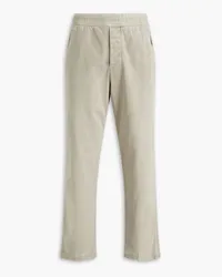 James Perse Brushed stretch-cotton twill pants - Neutral Neutral