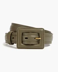 Zimmermann Leather belt - Green Green