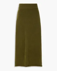 Proenza Schouler Merino wool-blend maxi skirt - Green Green