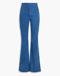 Veronica Beard Royce high-rise flared jeans - Blue Blue