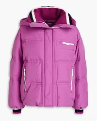 FUSALP Hortensa quilted hooded down ski jacket - Purple Purple