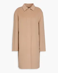 Theory Brushed wool and cashmere-blend felt coat - Neutral Neutral