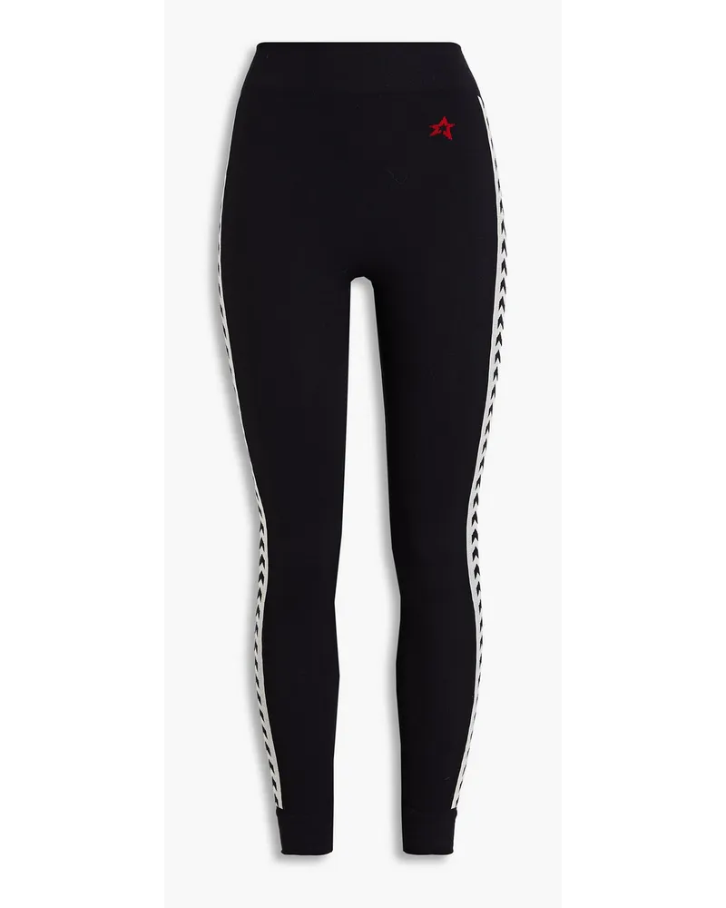 Perfect Moment Stretch-jersey leggings - Black Black