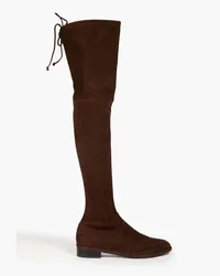 Stuart Weitzman Suede thigh boots - Brown Brown