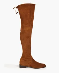 Stuart Weitzman Suede thigh boots - Brown Brown