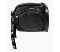 Double Disco leather shoulder bag - Black