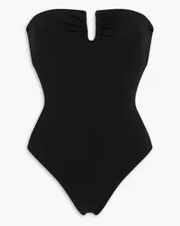 Mara Hoffman Ruched bandeau swimsuits - Black Black