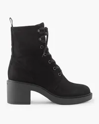 Gianvito Rossi Foster 45 suede ankle boots - Black Black