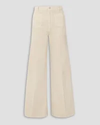 Joseph Brompton high-rise wide-leg jeans - White White