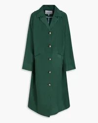 Ganni Shell raincoat - Green Green