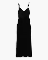 Nanushka Fiore open-back satin midi dress - Black Black