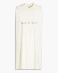 Rick Owens Printed cotton-jersey tank - White White