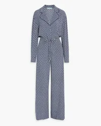 Melissa Odabash Lynn printed woven wide-leg jumpsuit - Blue Blue