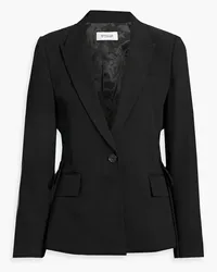 Derek Lam Rhonda lace-up twill blazer - Black Black