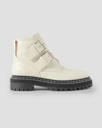 Proenza Schouler Leather ankle boots - White White